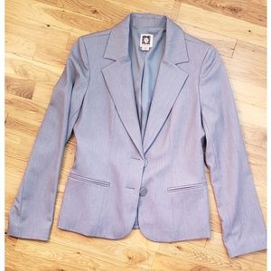 Anne Klein Jackets & Coats - 🆕️Anne Klein Grey Stretch Pantsuit Sz 4 Anne Klein Jackets & Coats - 🆕️Anne Klein Grey Stretch Pantsuit Sz 4